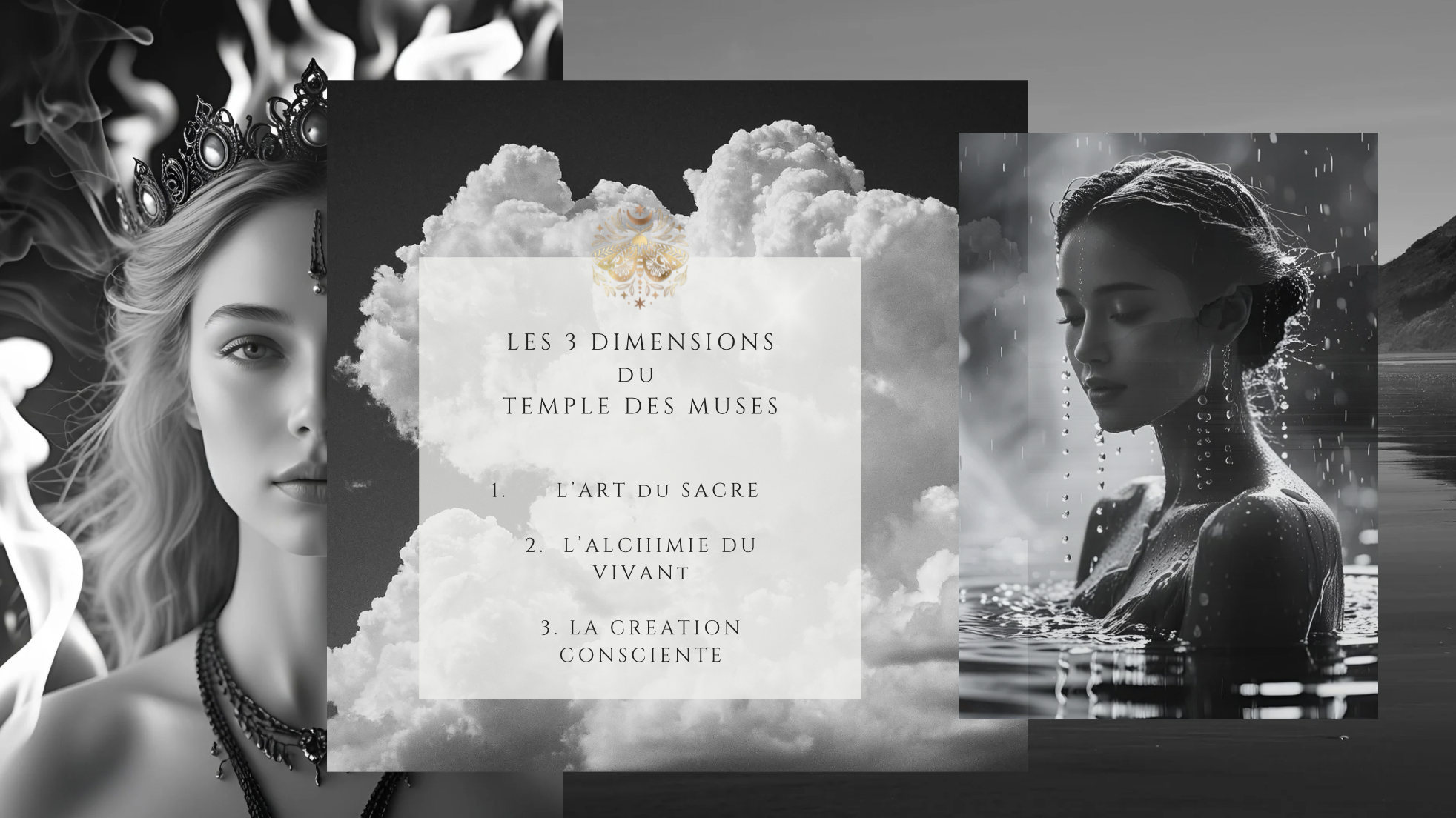 Les 3 dilmensions du Temple des Muses